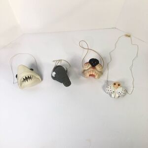 1986 cesar nose masks shark, elephant, wolf, rabbit halloween party costume